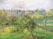 Camille Pissarro Apple oil